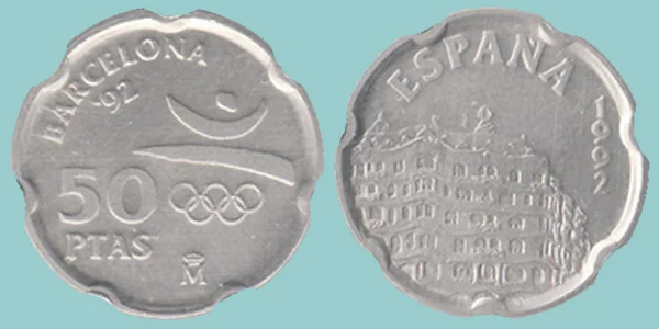 Spagna 50 Pesetas 1992