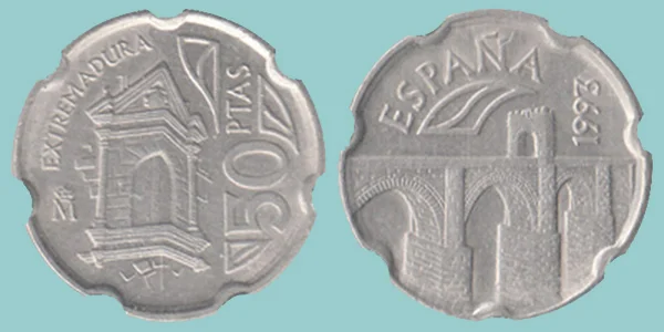 Spagna 50 Pesetas 1993