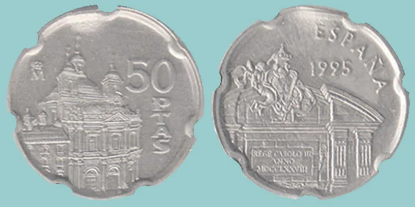 Spagna 50 Pesetas 1995