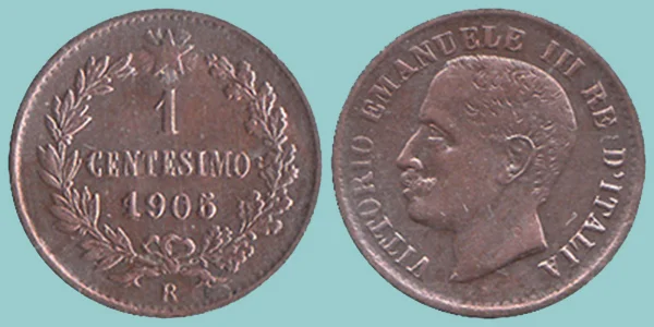 Regno Italia 1 Centesimo 1905