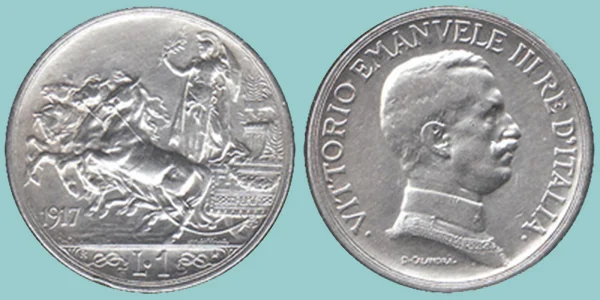 Regno Italia 1 Lira 1917