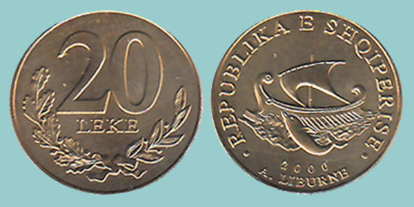 Albania 20 Leke 2000