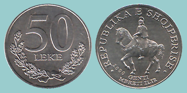 Albania 50 Leke 2000