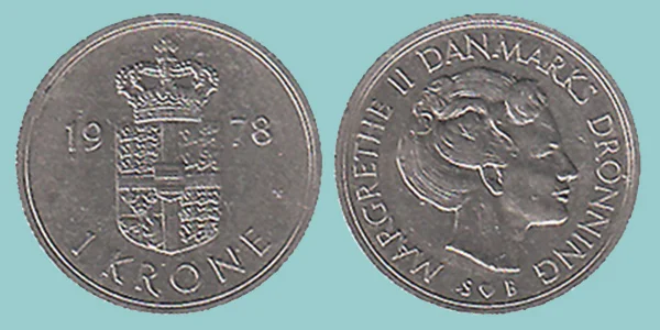 Danimarca 1 Krone 1978