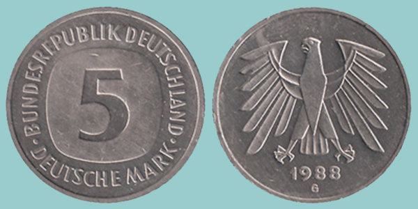 Germania 5 Marchi 1988