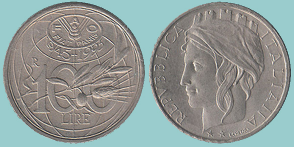 Repubblica Italiana 100 Lire 1995
