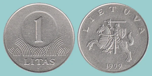 Lituania 1 Litas 1999