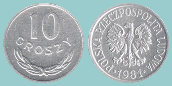 Polonia 10 Groszy 1981