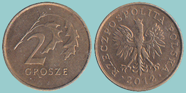 Polonia 2 Groszy 2012