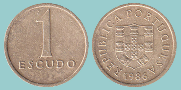 Portogallo 1 Escudo 1986
