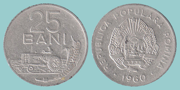 Romania 25 Bani 1960