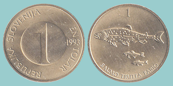 Slovenia 1 Tolar 1993