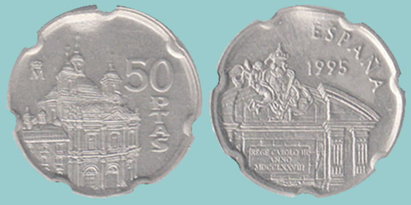 Spagna 50 Pesetas 1995