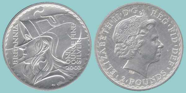 Gran Bretagna 2 Pounds 2003