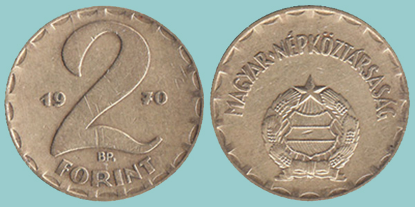 Ungheria 2 Forint 1970