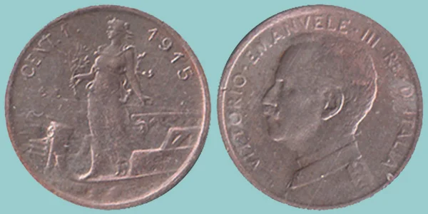 Regno Italia 1 Centesimo 1915