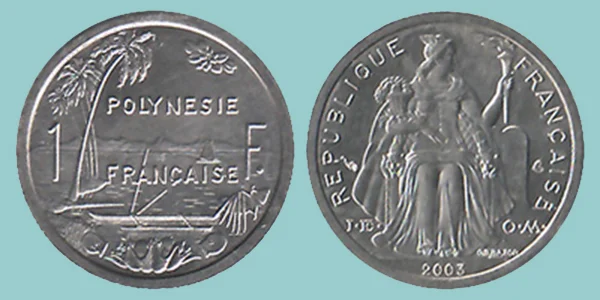 Polinesia Francese 1 Franc 2003