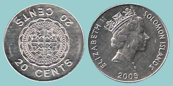 Isole Salomone 20 Cents 2005