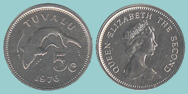Tuvalu 5 Cents 1976