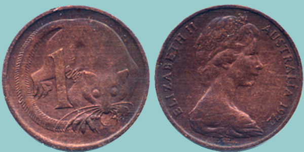 Australia 1 Cent 1972