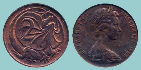 Australia 2 Cents 1982
