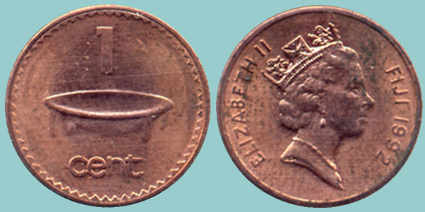 Fiji 1 Cent 1992