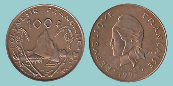 Polinesia Francese 100 Francs 1995