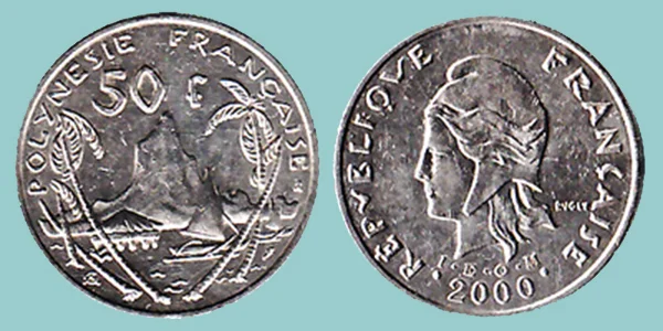 Polinesia Francese 50 Francs 2000