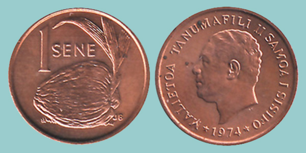 Samoa 1 Sene 1974