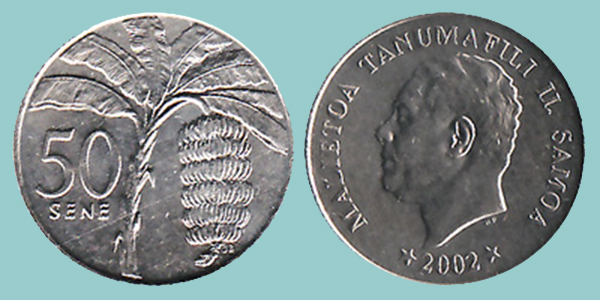 Samoa 50 Sene 2002