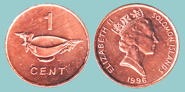 Isole Salomone 1 Cent 1996