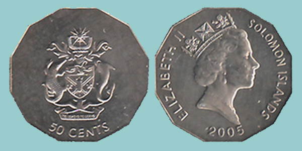 Isole Salomone 50 Cents 2005