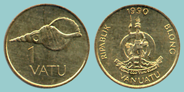 Vanuatu 1 Vatu 1990